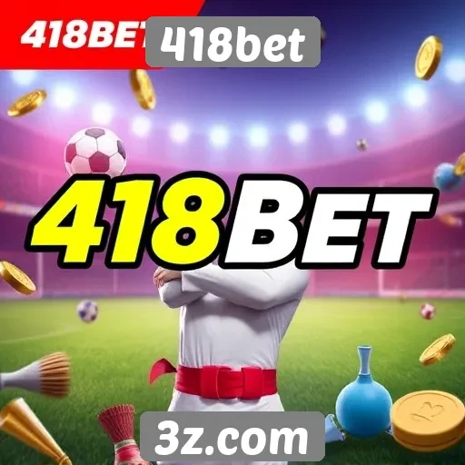 Visão geral do site de jogos 418bet