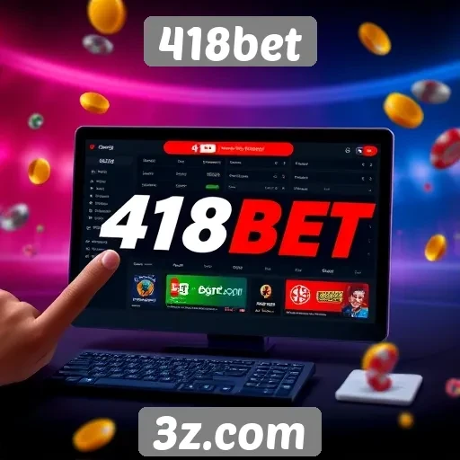 Experiência do usuário no site 418bet